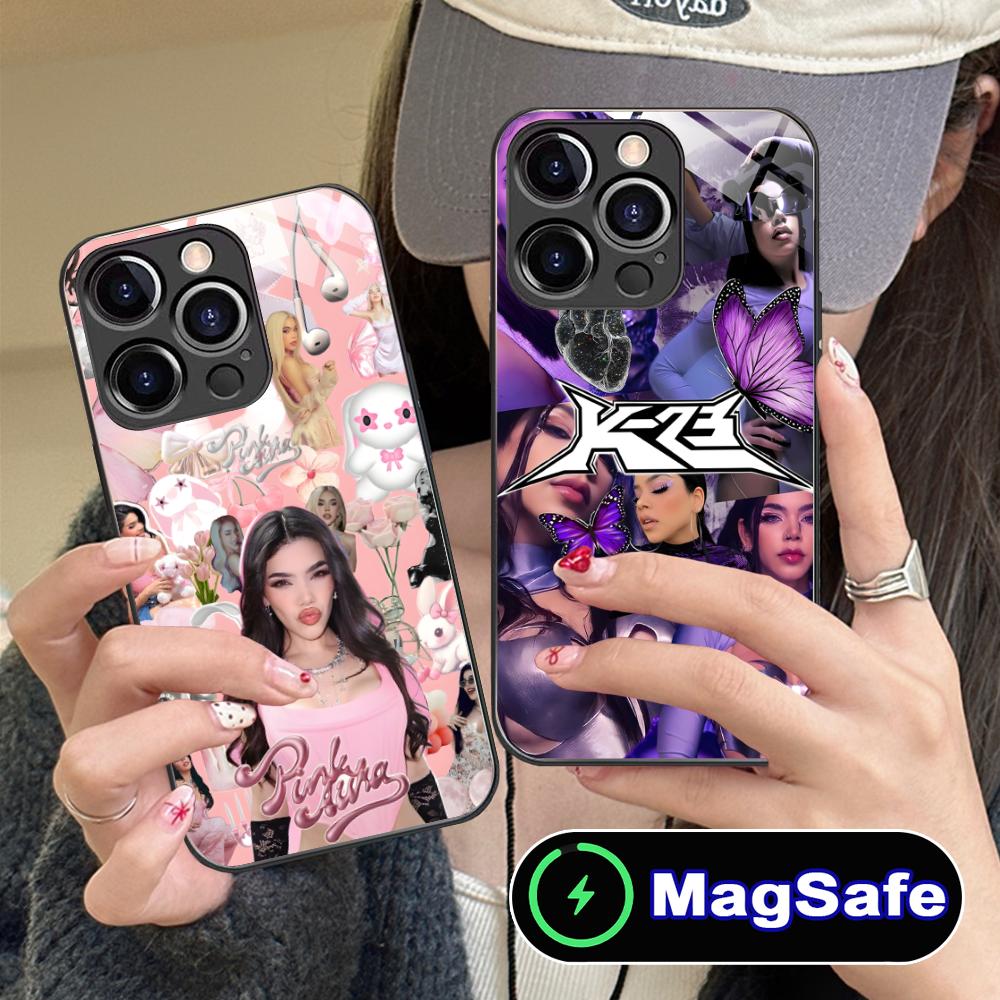 Kenia OS Mobile Cell Phone Case for iPhone 17 16 15 14 13 12 11 Air Pro Max Plus Mini MagSafe Glass Colorful Cover Luxury Cover