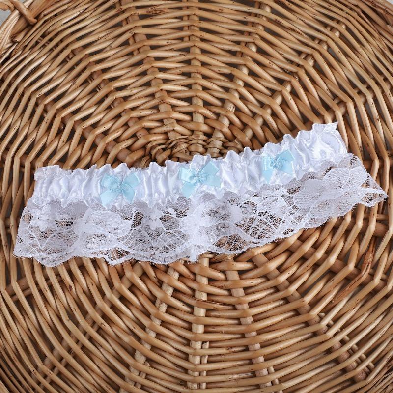 Fashion Bow Lace Wedding Garter Toss Garter Wedding Garter Belt Bridal Lingerie Wedding Accessories Cosplay NEW