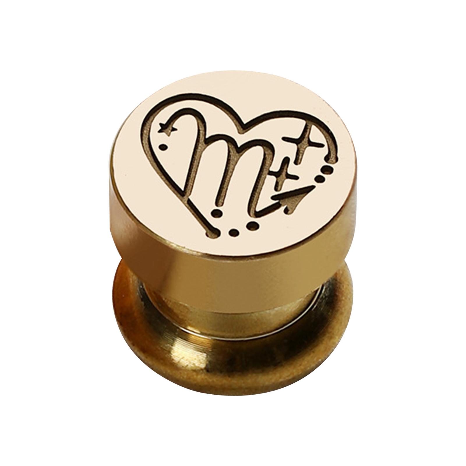 Elegant Envelope Seal Stamp Set Twelve Constellation Fire Lacquer Seal Wax Stamp Wedding Greeting Card Decoration