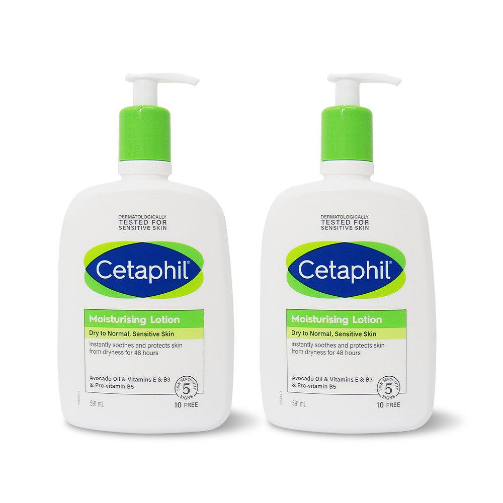 Cetaphil Moisturizing High-Moisture Hydrating Lotion 591ml x 2