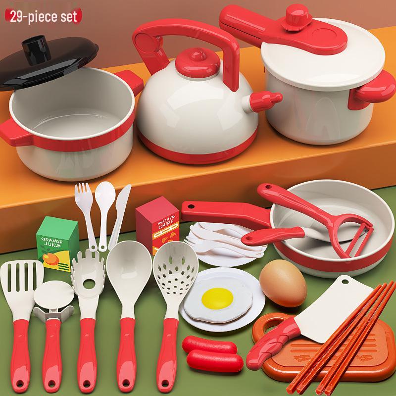 Dollhouse BBQ Kitchen Playset for Toddler Class: Kitchenware Toys for Kids