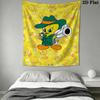 Tweety Bird Wall Tapestry Aesthetic Wall Hanging Printed Fabric Blanket Decorative Tapestries for Bedroom Living Room Home Decor