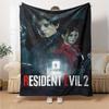 1ks Deka Resident Evil 8 Měkká Teplá Přehoz na Domov, Kancelář, Cestování Celoroční Útulné Povlečení Dárek, Kancelářský Útulný Doplněk