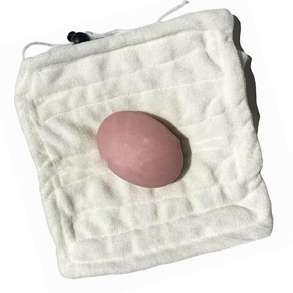 Bath Loofah Sponge 2 In 1 Portable Face Washing Shower Loofahs Mesh Pouf for Home