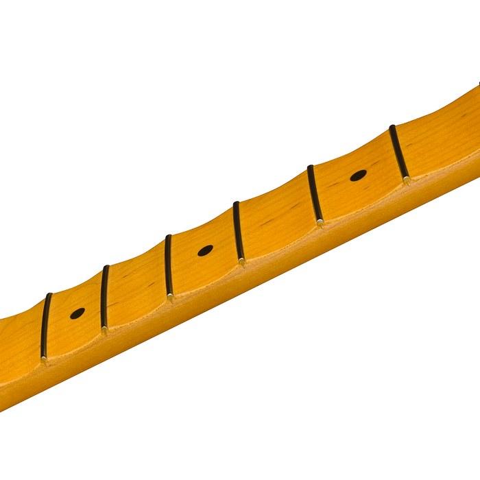 Fender American Professional II Scalloped Stratocaster Neck, 22 Narrow Tall Frets, 9.5" Radius, Maple, Natural