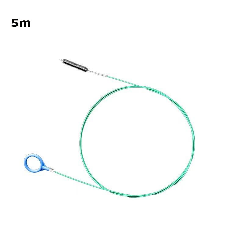 2/3/5m Autoablaufloch-Reiniger Schiebedach-Entwässerungsreinigungsbürste extra lang flexibel Spiralbürste Reinigungswerkzeug Zubehör