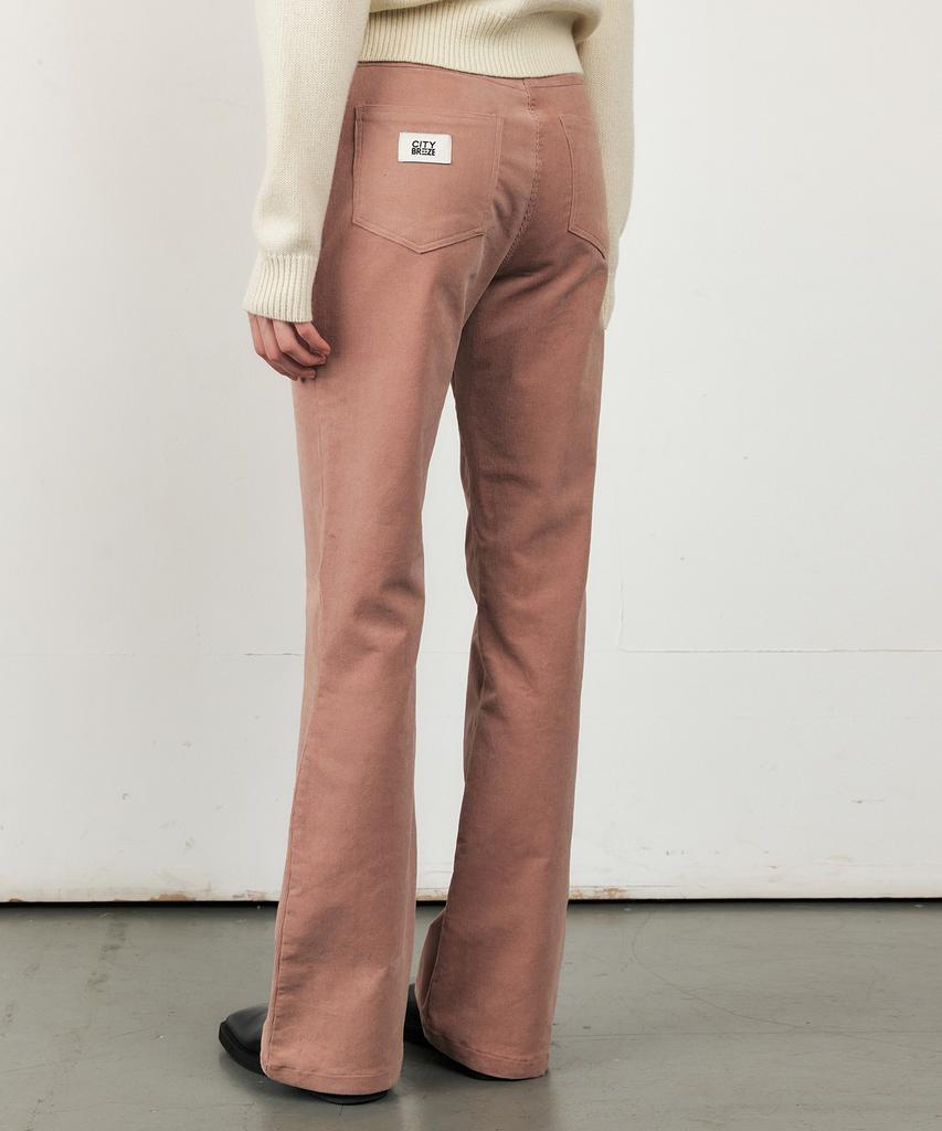 CITYBREEZE Corduroy Comfort Bootcut Pants_Pink