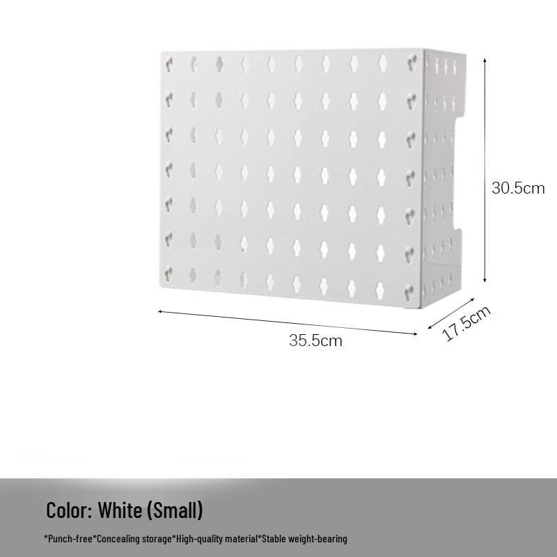 Wutuo Pegboard Gas Water Heater Pipe Cover
