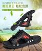 EVA new men's sandals summer dual-purpose driving slippers leather lazy shoes trendy breathable beach shoes