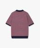 STUDIO TOMBOY [Men] Multi Stripe Collared Knit_Red 9156252212