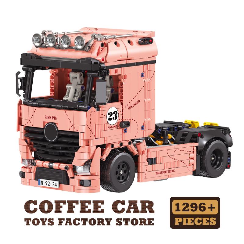 High-Tech Heavy Truck Bricks MOC Sets