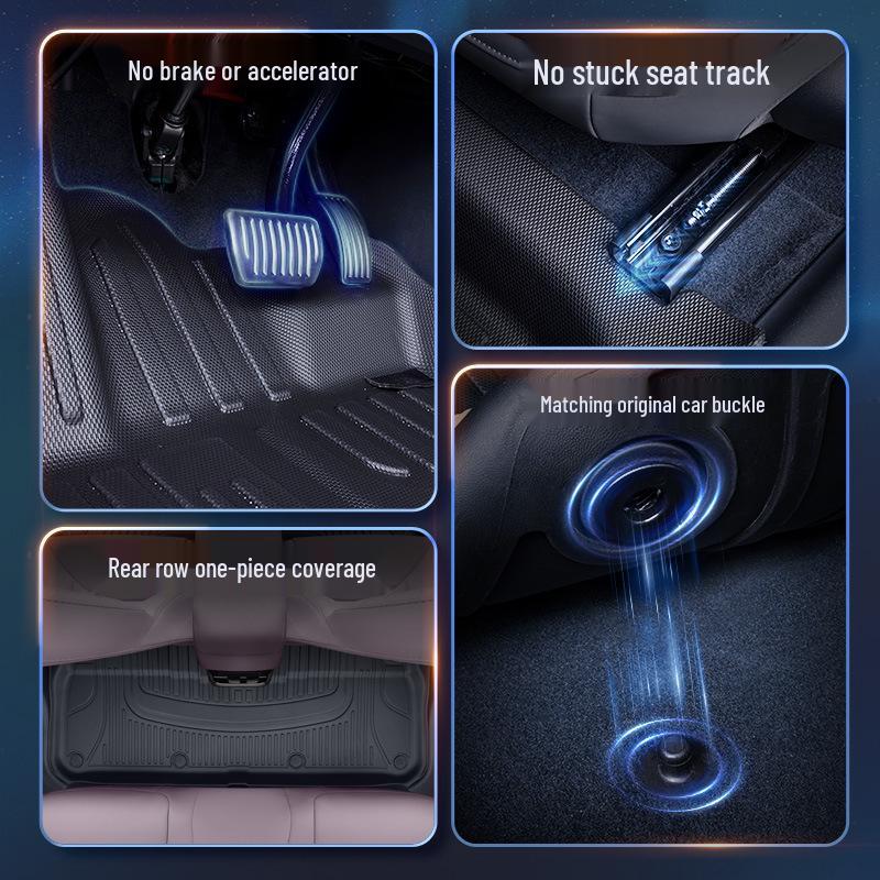 Xiaopeng M03 MAX TPE25 Floor Mats & Modification Accessories Set