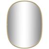 348216 vidaXL Wall Mirror Gold 40x30 Cm