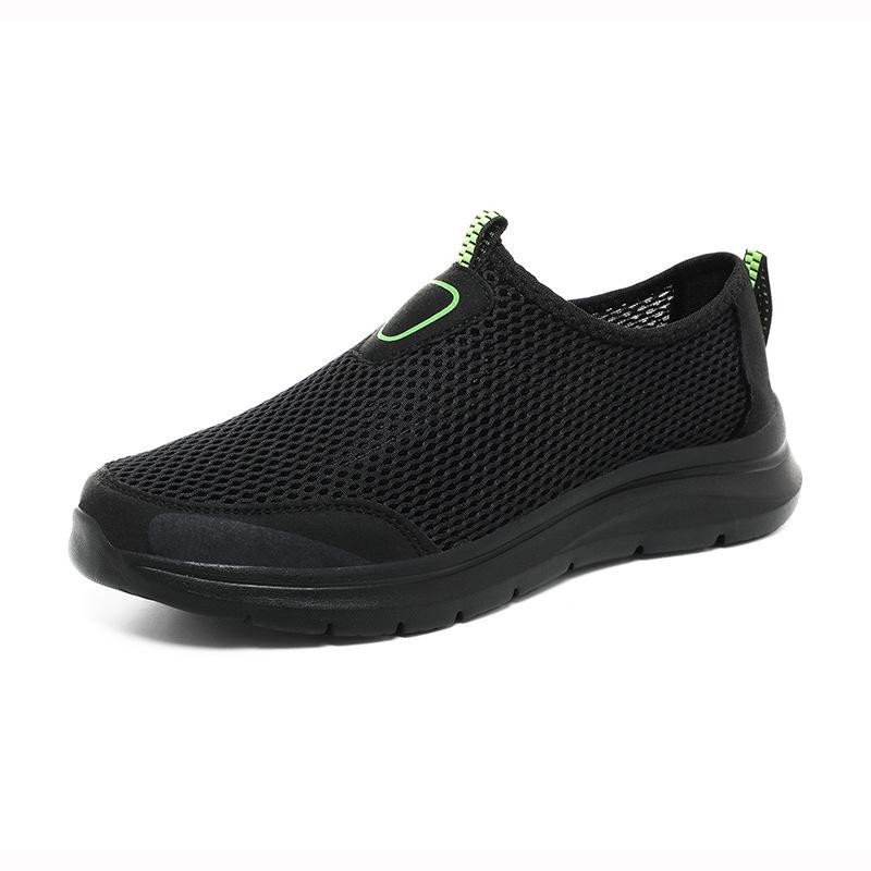 Summer new mesh casual breathable sports shoes large size light travel shoes