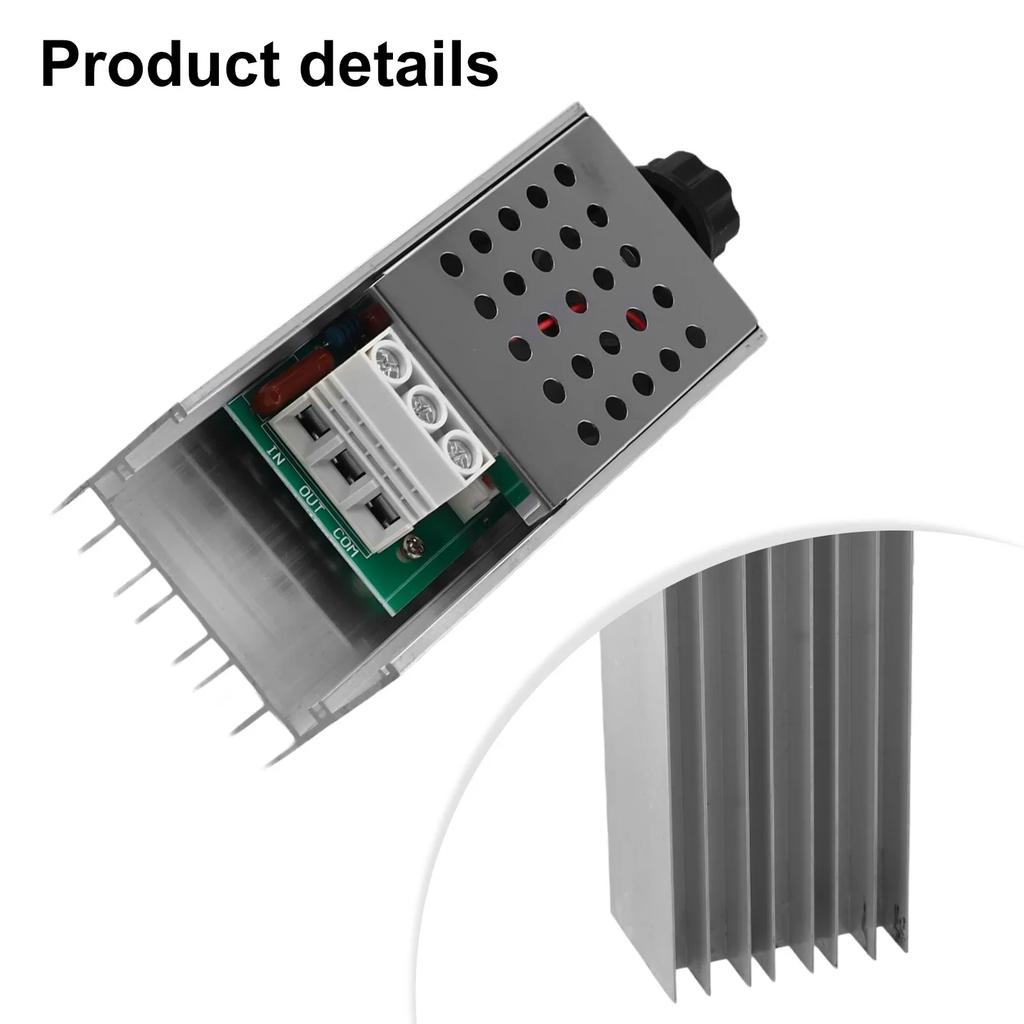Advanced 10000W Electronic Voltage Regulator Designed to Handle Both Resistive and Inductive Loads Effectively