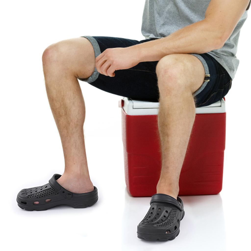 Fashion Shevalues Fashion Men Clogs Slippers Brand Summer Clogs Sandal Outdoor Antiskid Beach Slippers Soft Bathroom Slides Garden Shoes
