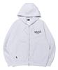 Pendulum Back Logo Two-Way Zip-Up Hoodie Lq1Ju036_Light Grey