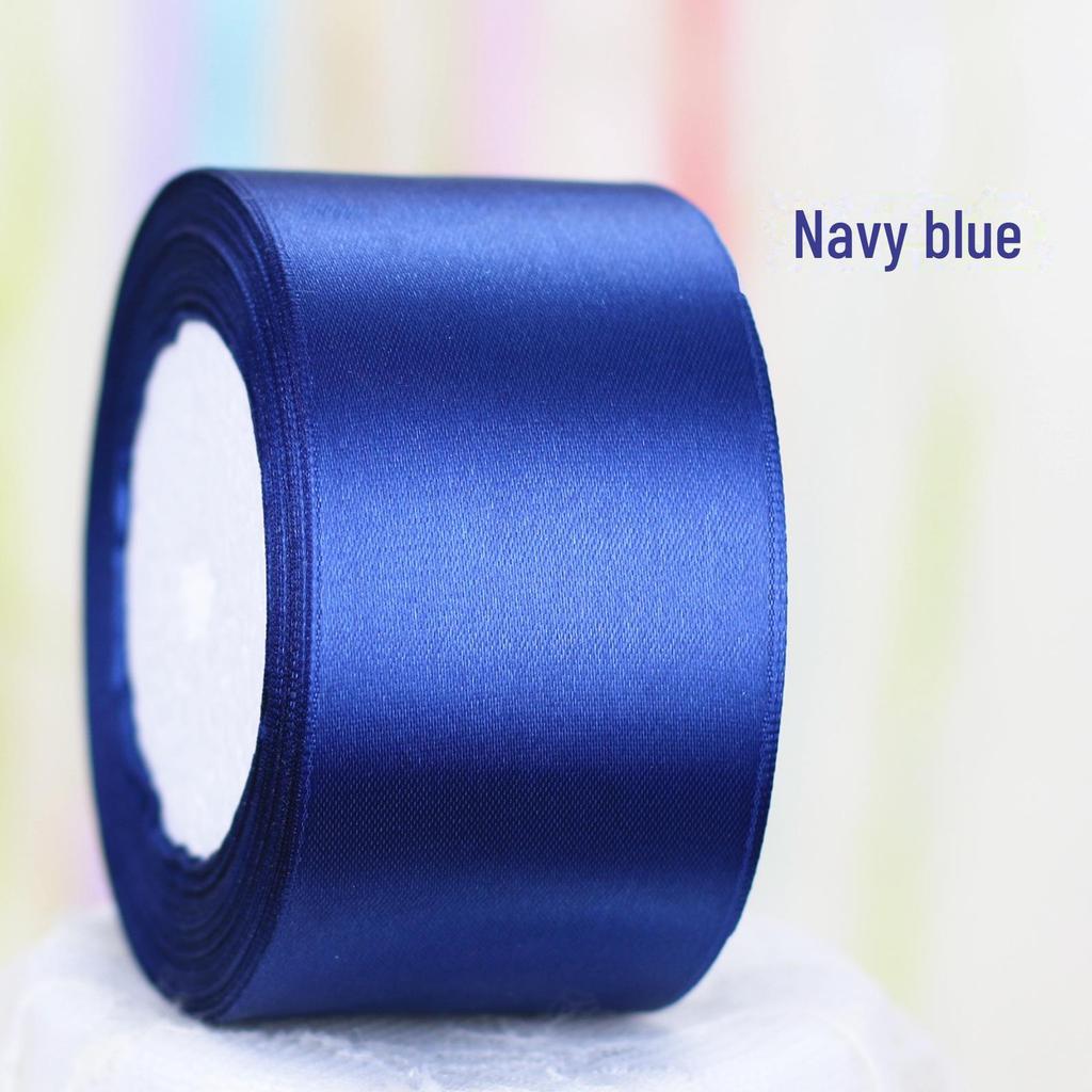 5cm Satin Flower Bow Ribbon for Cakes and Gift Boxes
