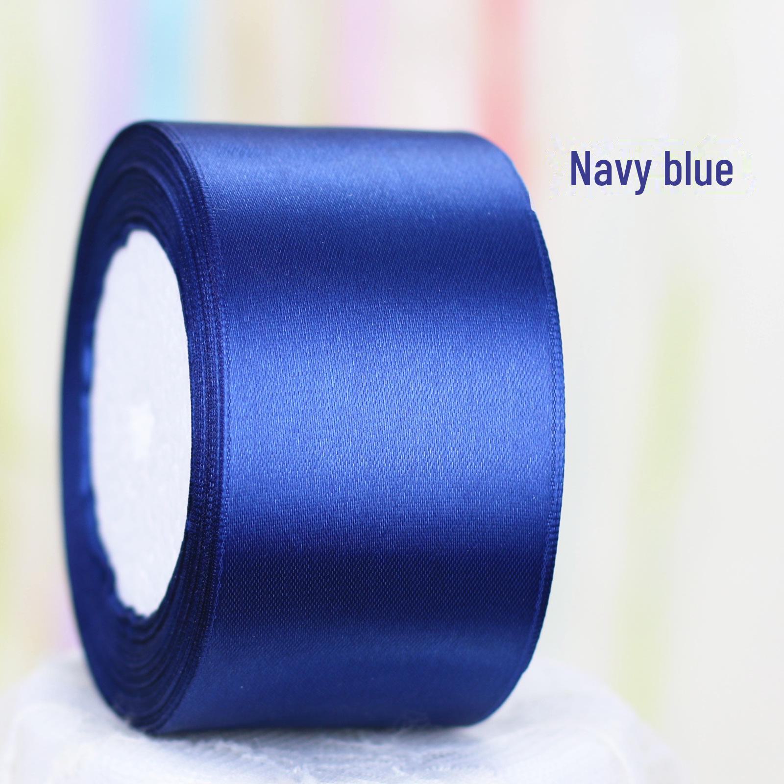 

5 см атласная лента-бантик для тортов и подарочных коробок 5cm 25y/roll