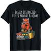 Leicht ablenkbar durch Rote Pandas und Bücher Buch Roter Panda T-Shirt