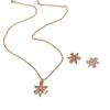 Inlaid Zircon Flower Collarbone Chain, Fashionable And Elegant Design Temperament Versatile Necklace