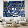 Chelsea FC Print Tapestry - Portable Wall Decor Cloth, for Home, Dorm, Travel, Bedroom, Living Room - Ideal Birthday Housewarming Gift