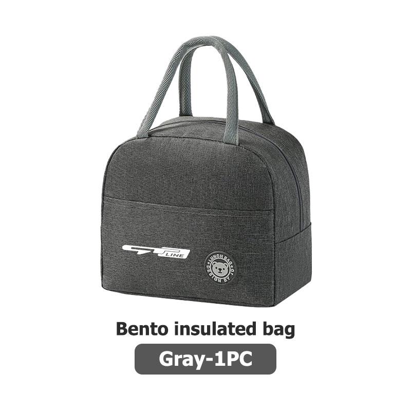 For KIA Car Styling Insulated Lunch Bag Food Organizer Thermal Case Gt Gtline Xline Ceed Forte RIO STINGER Seltos K3 K4AS2