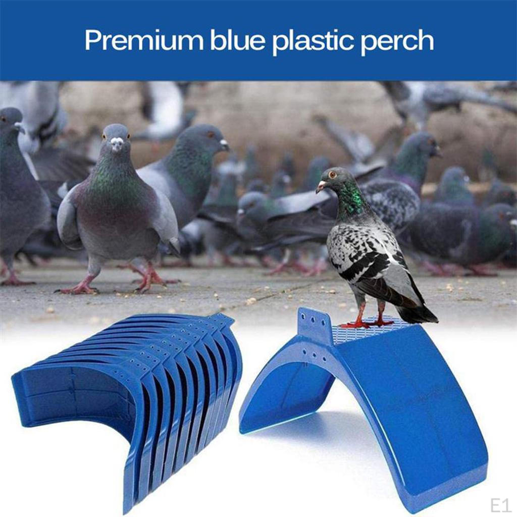 10 Pcs Rest Stand Bird Perches for Pigeon Roost Dwelling The Simple Design Saves