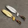 Modified Fly Fishing Hooks: Flat Vibration Spinner, Dragon Scale Micro Lures for Mandarin Fish & Crucian Carp