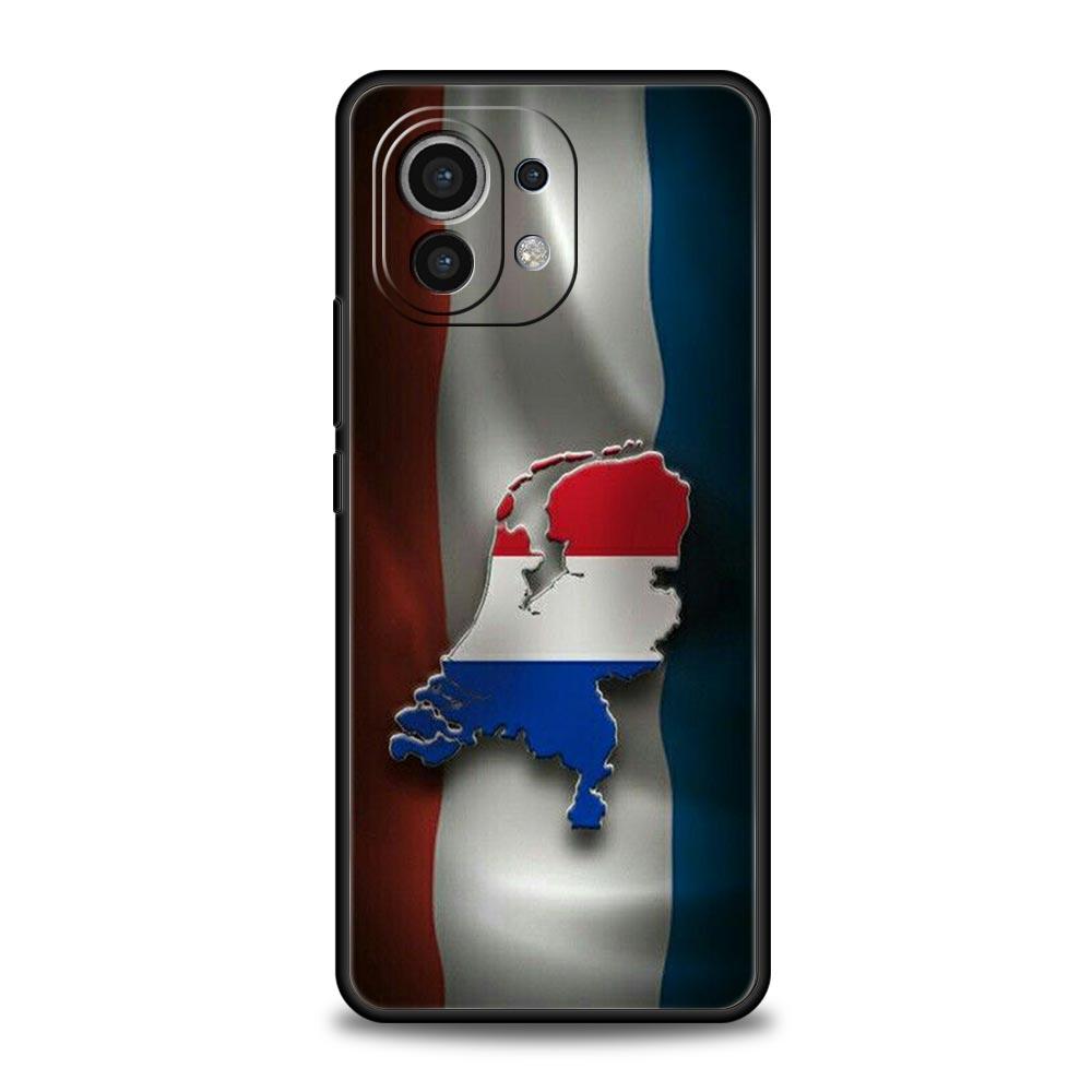 Phone Case For Xiaomi Mi 15 14 13 12 11 Lite 14T 13T 12T 11T Pro Poco X7 X6 X5 X3 Pro F6 F5 F4 Cover Dutch Flag