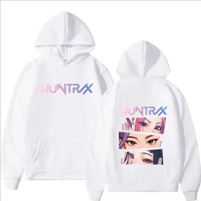 Kpop Demon Hunters Women Casual Fashion Hip Hop Hoodie Autumn Winter Men Streetwear Fleece Long Sleeve Pullover Sweatshirts