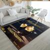 Michael Jackson 207 Customize Text Carpet Design for Dormitory Bedrooms Foyer Living Rooms Anti-slip Rug Office Home Decor Gift for Festivals