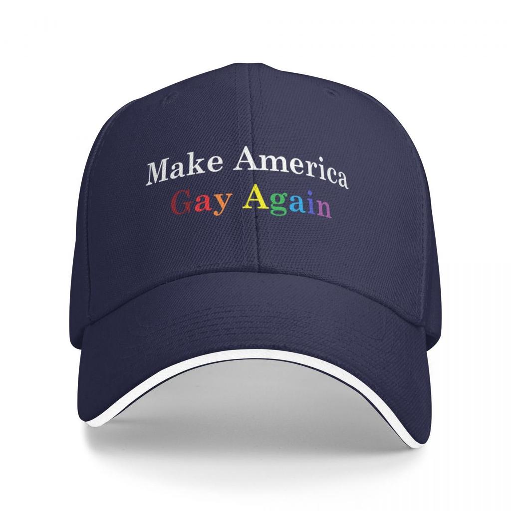 Make America Gay Again Baseball Cap New In The Hat Visor Kids Hat Luxury Unisex Cap FeUnisex Unisex's