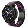 Cinturino in Resina Per Amazfit T-Rex3 Pro 48/44mm Traspirante Moda Durevole Braccialetto Per Amazfit Bip 6-5/Balance 2-1/Active 2-2 Quadrato