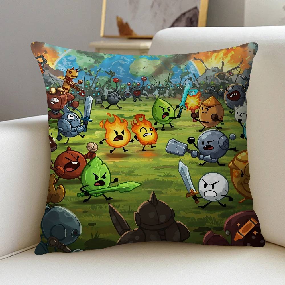 Battle For Dream Island Pillow Gift Home Office Decoration Bedroom Sofa Car Cushion Cover Case 45x45