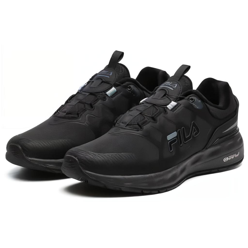Fila Lynx Boa Professional Fleece Low-Top Marathon Running Shoes Men Sneaker Black A12M212210FBA