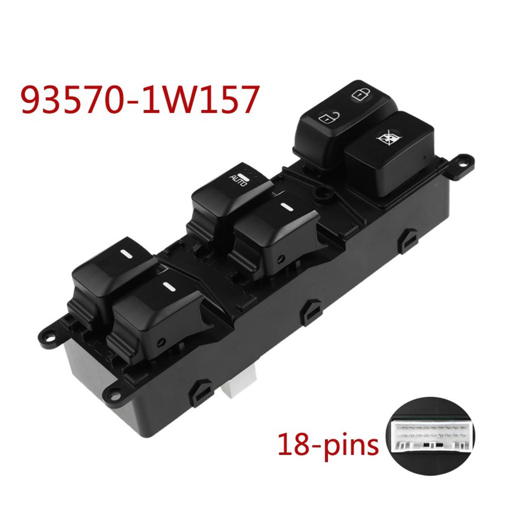 Auto Car Power MastersElectric Window Glass Elevator Controller Switch for 93570-1W157 935701W157 93570-1W156 935701W156