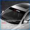 Car Front Windshield Stickers Front and Rear Decorative Decals Sticker For Opel Astra C G H Insignia J K Zafira B Corsa Vectra C Corsa C