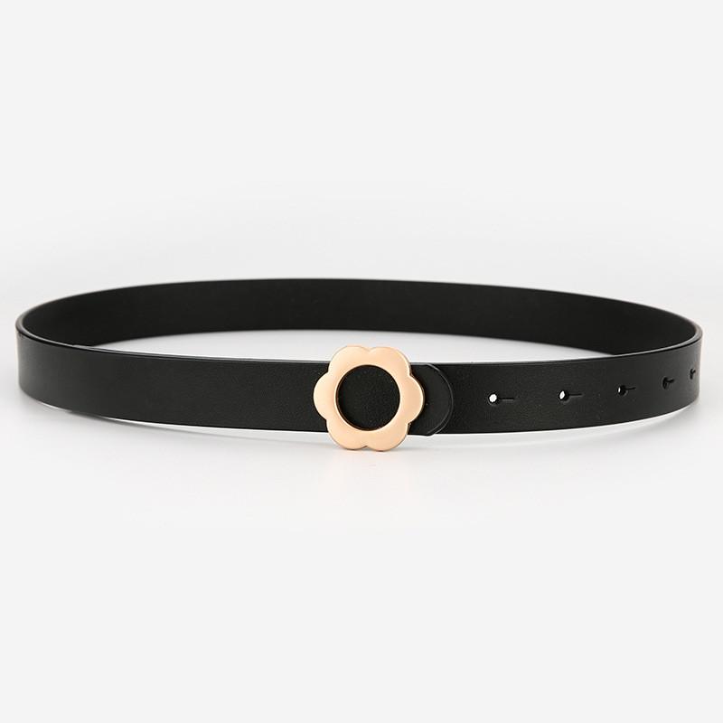 Genuine Leather Floral Waist Belt For Women With Slimming Design For Dresses And Sweaters