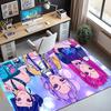 KPop Demon Hunters Pattern Rug, Indoor/Outdoor Mat, for Picnic, Gameroom, Bedroom, Office, Living Room, Home Decor Carpet, Birthday Gift