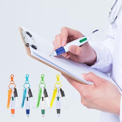 Tragbares Lanyard Krankenschwester Stifte-Set Schlüsselanhänger Abnehmbares Krankenschwester-Abzeichen Set Glattes Schreiben Textmarker