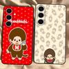 kawaii IP M-M-Monchhichis Phone Case For Samsung S 24 fe 25 Ultra plus 20 lite 21 30 22 23 24 22 Ultra 5G Fundas