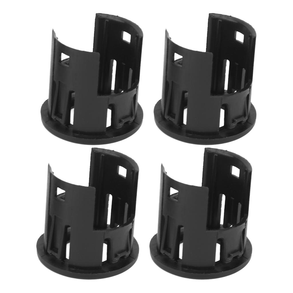 4Pcs Parking Assist Sensor Bezels Front Rear Stable Performance Replacement for Dodge Ram 1500