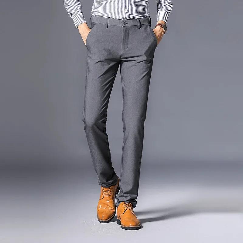 Spring and Autumn Season West Pants Men s Trousers Youth Fashion Casual Pants for Male Long Trousers 29