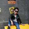 Kids Clothing Spring Autumn Winter Boys and Girls Leather Jacket Lapel Middle and Small Kid's Motorcycle Tops