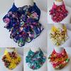 Moda Femei Floare Mare Respirabil Guler Eșarfă Batic Inel Gât Wrap