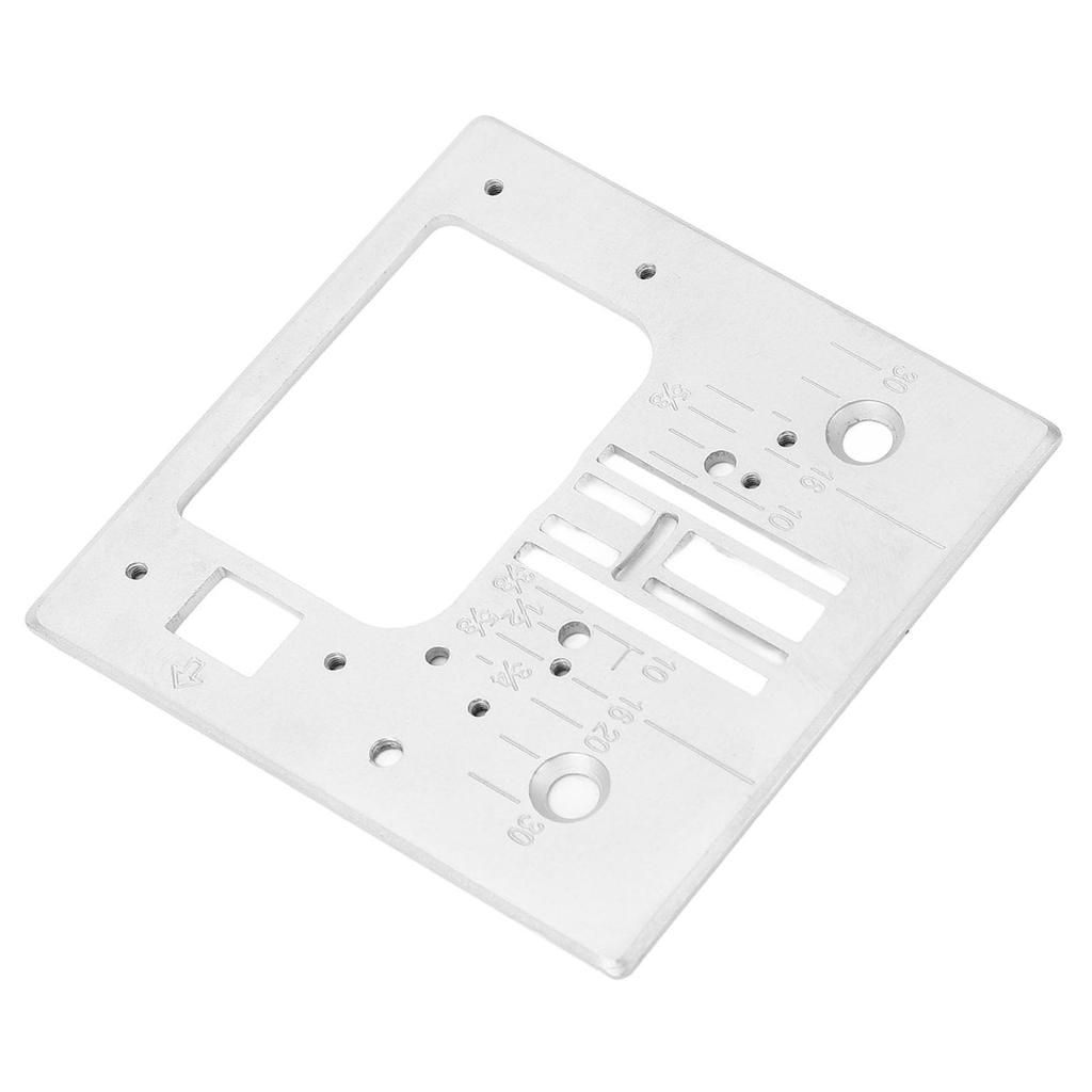 Nadelplatte für Nähmaschine 7,5x7,6cm Stahl Nadelplattenersatz für Juki HZL K10 K85 K65