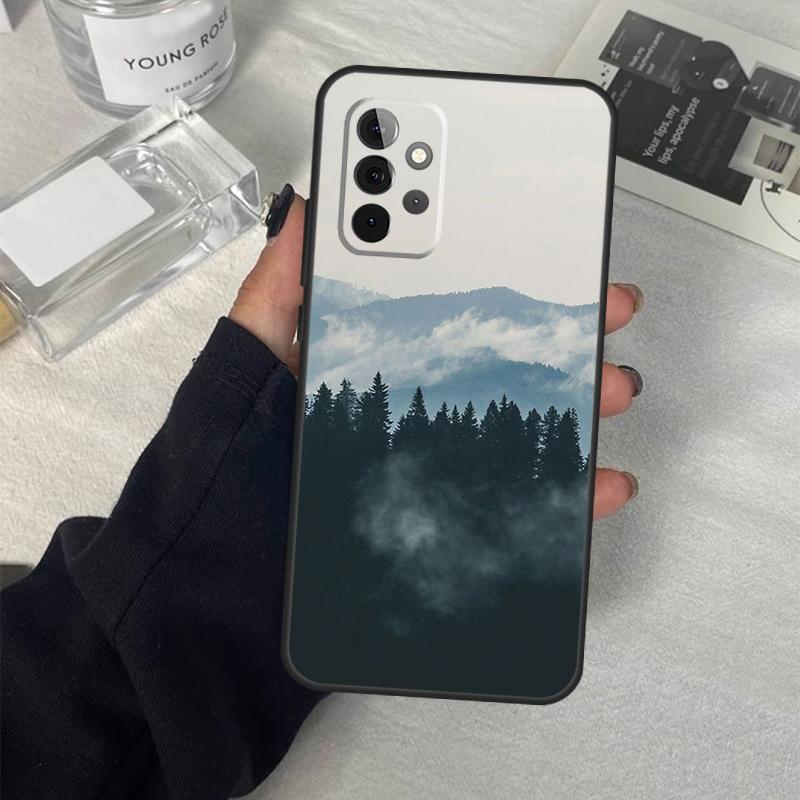 Mountain Forest Case For Samsung Galaxy A54 A34 A14 A36 A56 A06 A13 A53 A32 A12 A22 A52 A35 A17 A16 A55 A15