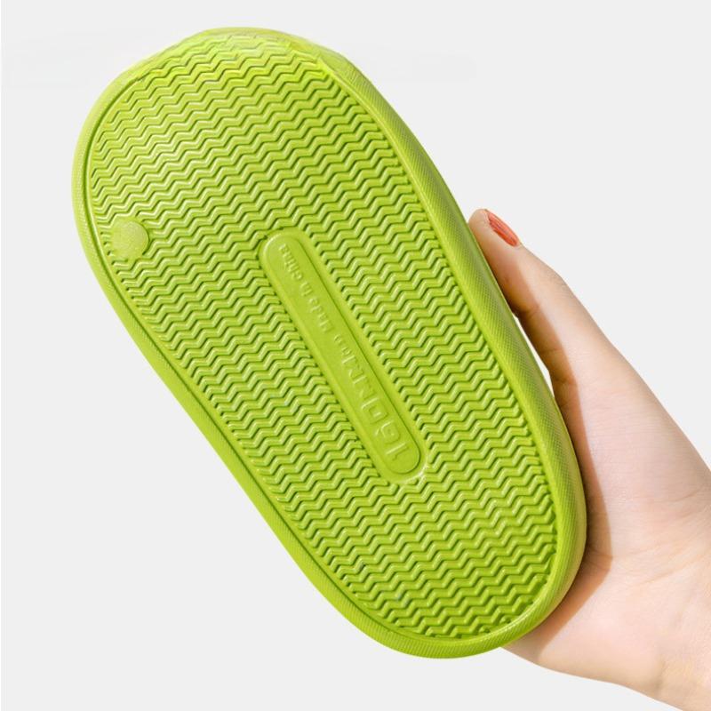Children's Slippers Summer Home Bathroom Anti-slip Slippers Solid Color Soft Bottom Men and Girls Sandals