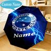 Custom Name Umbrella Cruzeiro Power Umbrella 8-Frame for Travel, Camping, Casual Lightweight Portable, Essential for Family Gifts